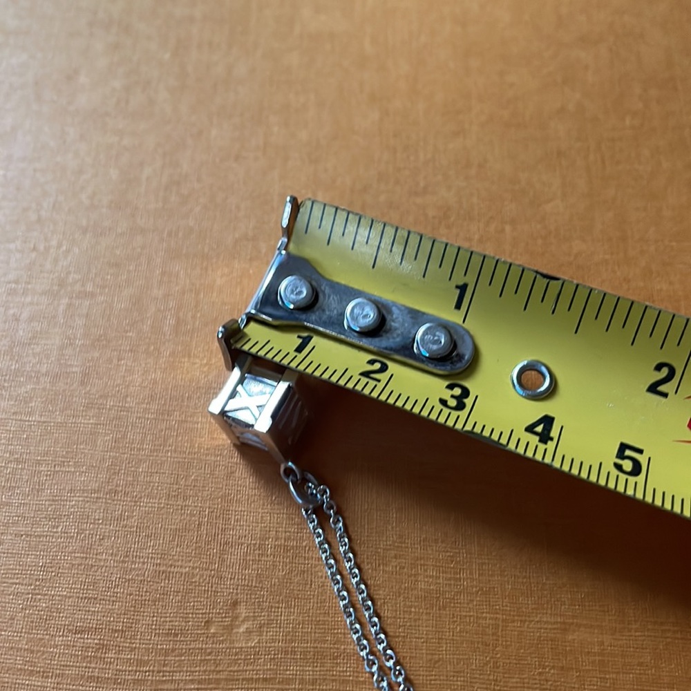 🎊HOST PICK🎊Authentic Tiffany Roman Cube Necklace 💎 - Picture 11 of 12
